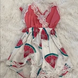 Watermelon romper